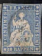 94994cc switzerland stamp - -,