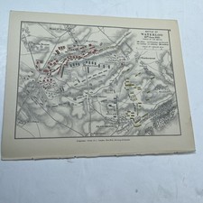 1914 (Print) Map Battle of