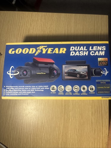 Goodyear dual lens car dash - dual,