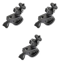  3 PCS Camera Tripod Mount Motorbike Mounted Phone Holder Bracket for