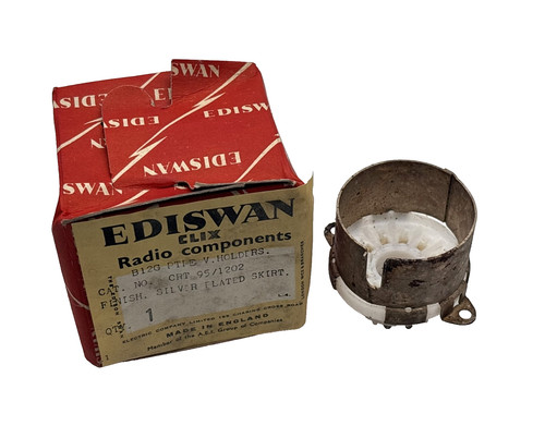 Ediswan clix b12g - b12g, silver