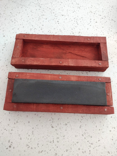 Vintage oil stone in - 8"oil,