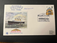 EDITH HAISMAN - TITANIC SURVIVOR - SIGNED MUSICIANS MEMORY FIRST DAY COVER