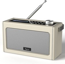 Portable Radio DAB/DAB+ & FM Bluetooth Speaker, Rechargeable, 15 Hours Playback