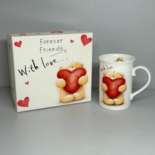 Forever Friends With Love Mug Bear with Heart Inc. Display Box Hallmark Cards