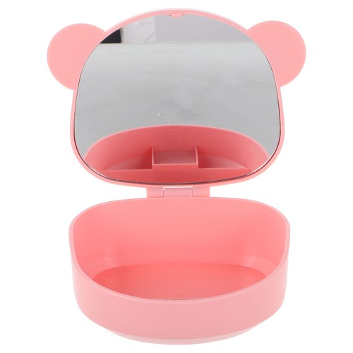 Portable mirror make bag - ,
