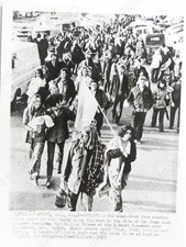 Rolling Stones Altamont Free Concert Rock Fans Livermore CA 1969 VTG Press Photo