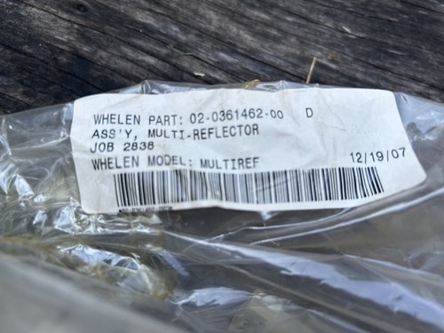 Oem whelen 0361462 multi - whelen,