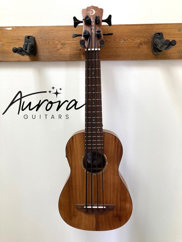 Luna uke bass - uke, koa-