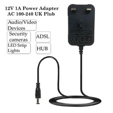 AC/DC 12V 1A 1000mA 100-240V