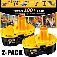 2PACK 18V For Dewalt 18 VOLT