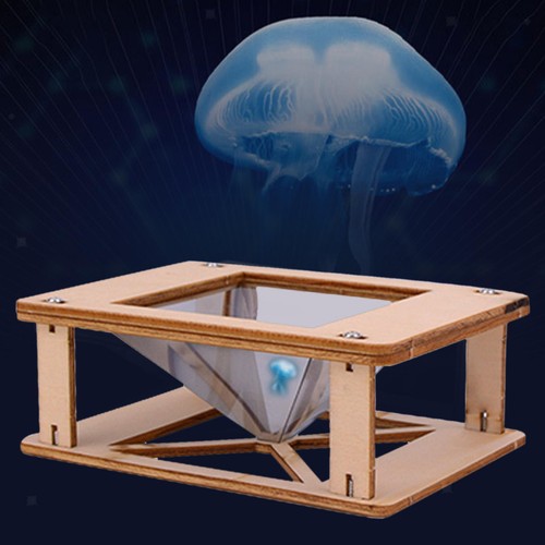 Wooden holographic model diy - wooden,
