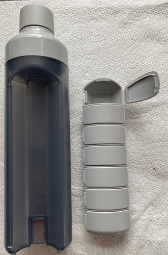 New yos bottle and pill - and, box