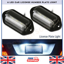 License Number Plate Light