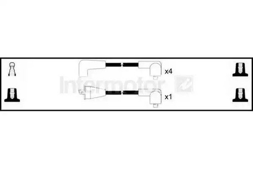 Ignition lead set - ht,