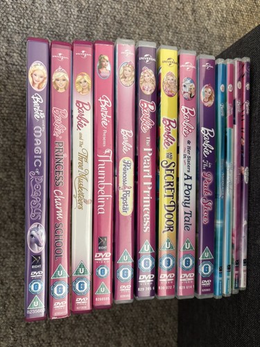 Barbie dvd bundle - bundle, x