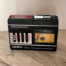 Saisho Cassette Player PS 45EQ PS45EQ Working