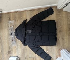Canada Goose Men's Wyndham Parka Jacket black badge quick delivery✅🚚
