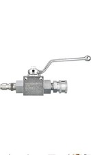 Steel High Pressure Washer Ball Valve Kit, 3/8 Inch Quick Connect 4500 PSI