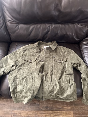 Green jean jacket - green,