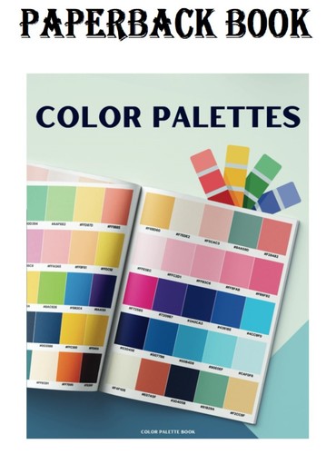 Color palette book - palette, book: