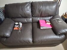 Italian Leather Two seat Sofa