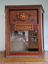 Victorian Mahogany Notices Chapel Display Case