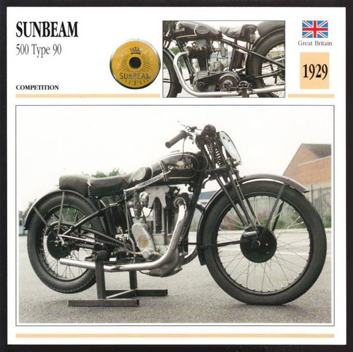 1929 sunbeam 500cc type model - sunbeam,