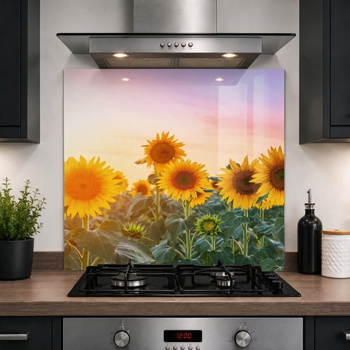 Printed glass kitchen - glass,