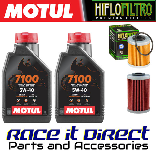 Oil and filter - and, for