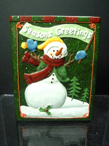 Pottery tea light holder - pottery,