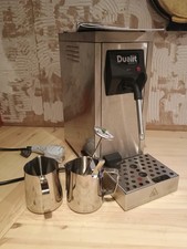 Dualit Café Cino Milk Steamer Silver + 2x 350ml milk jug. Great condition!
