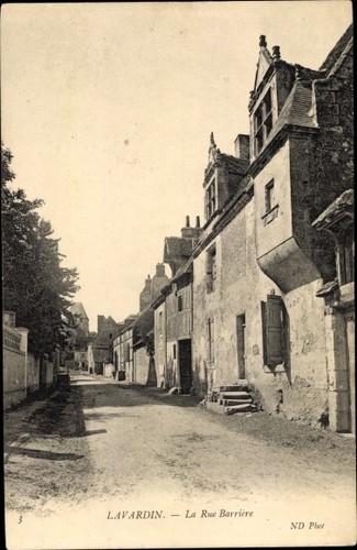 Postcard lavardin loir - postcard, et
