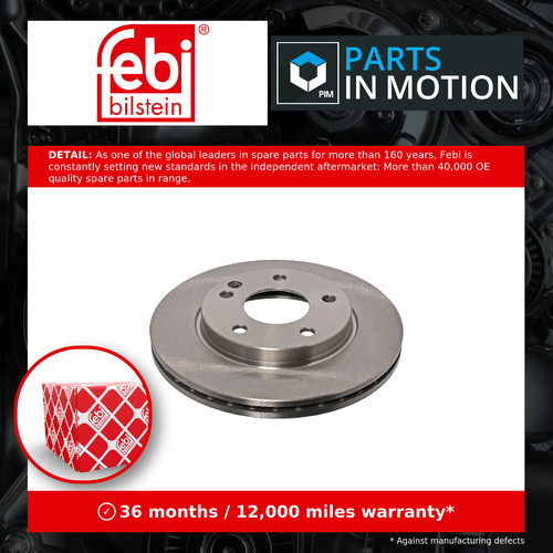 Brake discs pair vented - discs,
