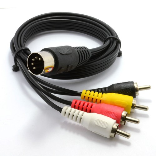 Pin male din plug - 5,