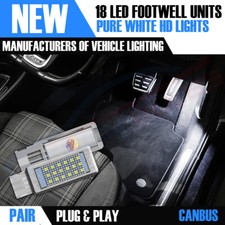 2x Golf MK5 MK6 MK7 7.5 LED VW