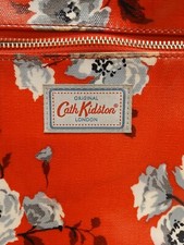 Women's Original Cath Kidston London Bag Satchel Retro Zipper Strap Waterproof
