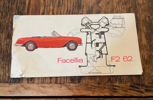 1962 facellia french facel - f2,