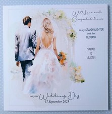 Large 8" x 8" (20cm) Wedding