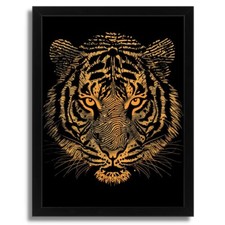 Luxurious Tiger Head