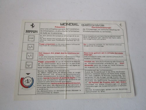 Original 1983 ferrari mondial - 1983,