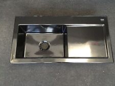 FRANKE MYTHOS CERAMIC SINK MTK 611 IN BLACK - LOWEST UK PRICE ££