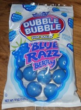 Blue Raspberry, Double Bubble