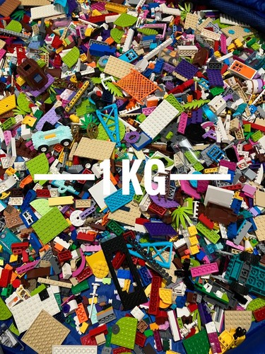 Lego 1kg loose bricks - lego, pieces