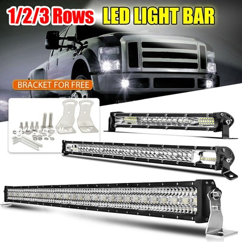 Tri row led work light - tri, bar