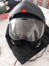 Shark Evoline Black Flip Up Visor Helmet Large