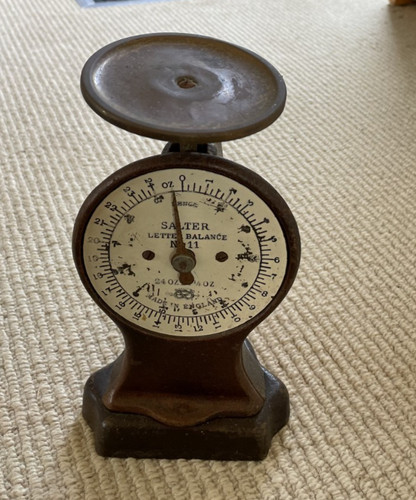Vintage salter 11 letter - no.11,