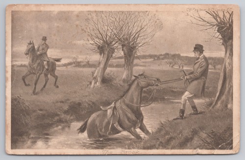 Postcard antique christmas - postcard,
