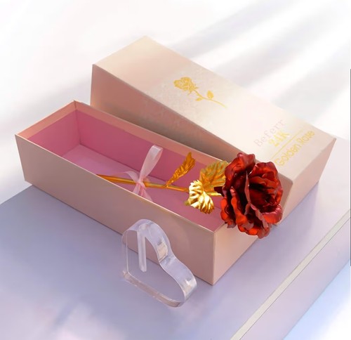 24k golden rose gifts - golden, mum