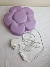 IKEA Upplyst Flower Shape LED Light Nursery Kids Room Wall Lamp Lilac